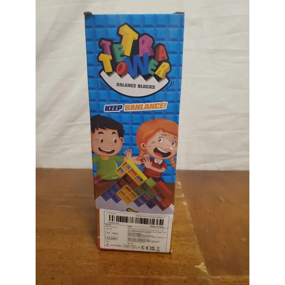 Tetra Tower Balance Blocks Building Game